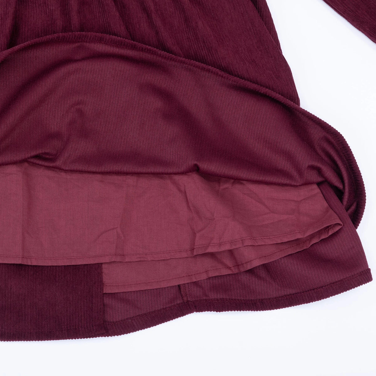 Casual Plain Dress for Girls Image