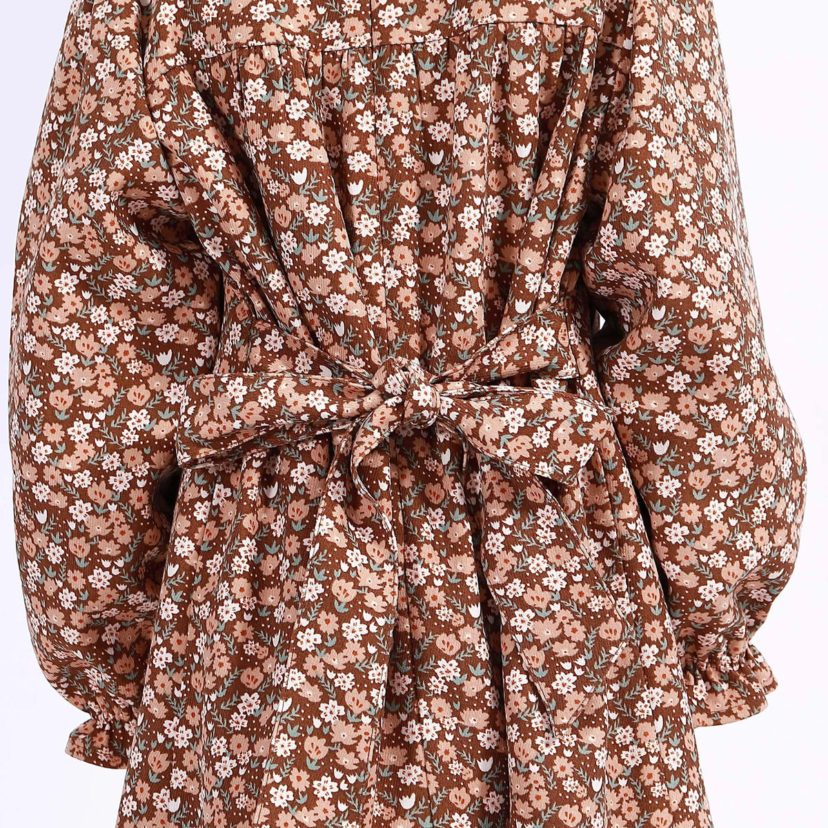 Casual Floral Dress for Girls Image