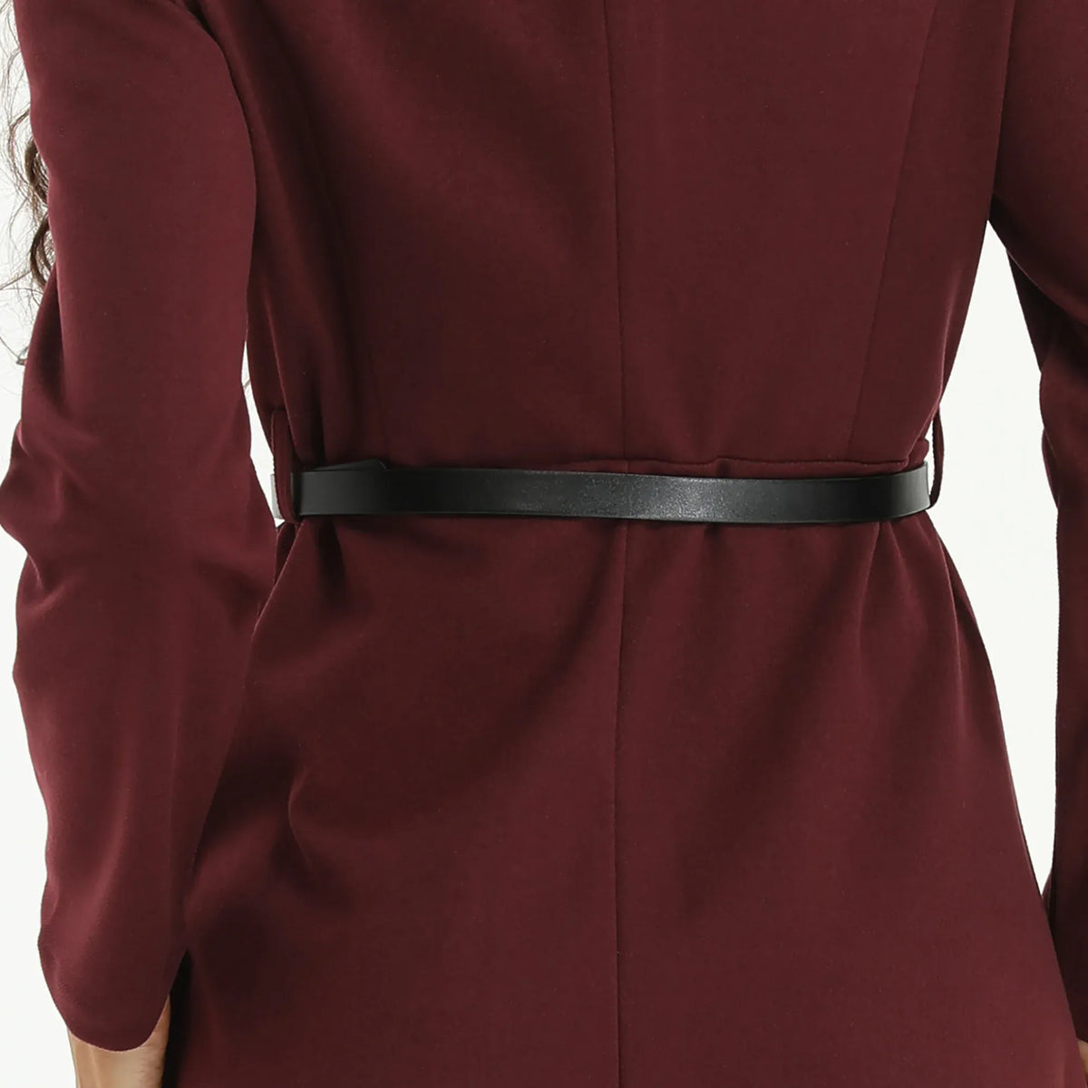 Elegant Plain Dress for Women Image