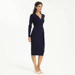 Elegant Plain Dress for Women Image