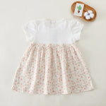 Floral Basic Dress For Baby girl Image