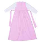 Color-Blocked Uniform Dress for Girls Image