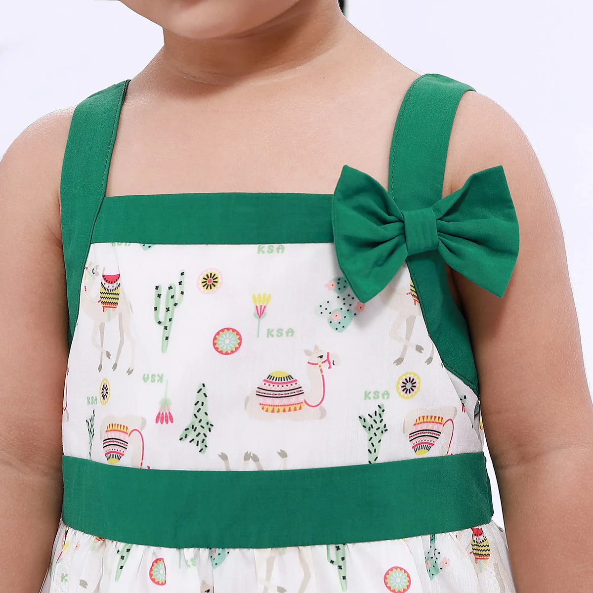 Printed Casual Dress for Baby girl Image
