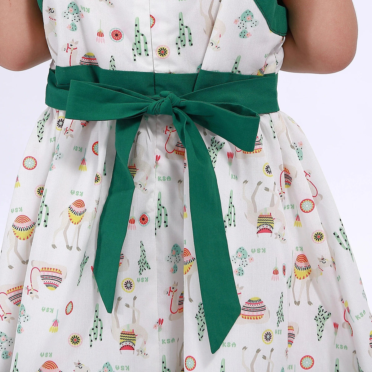 Printed Casual Dress for Baby girl Image