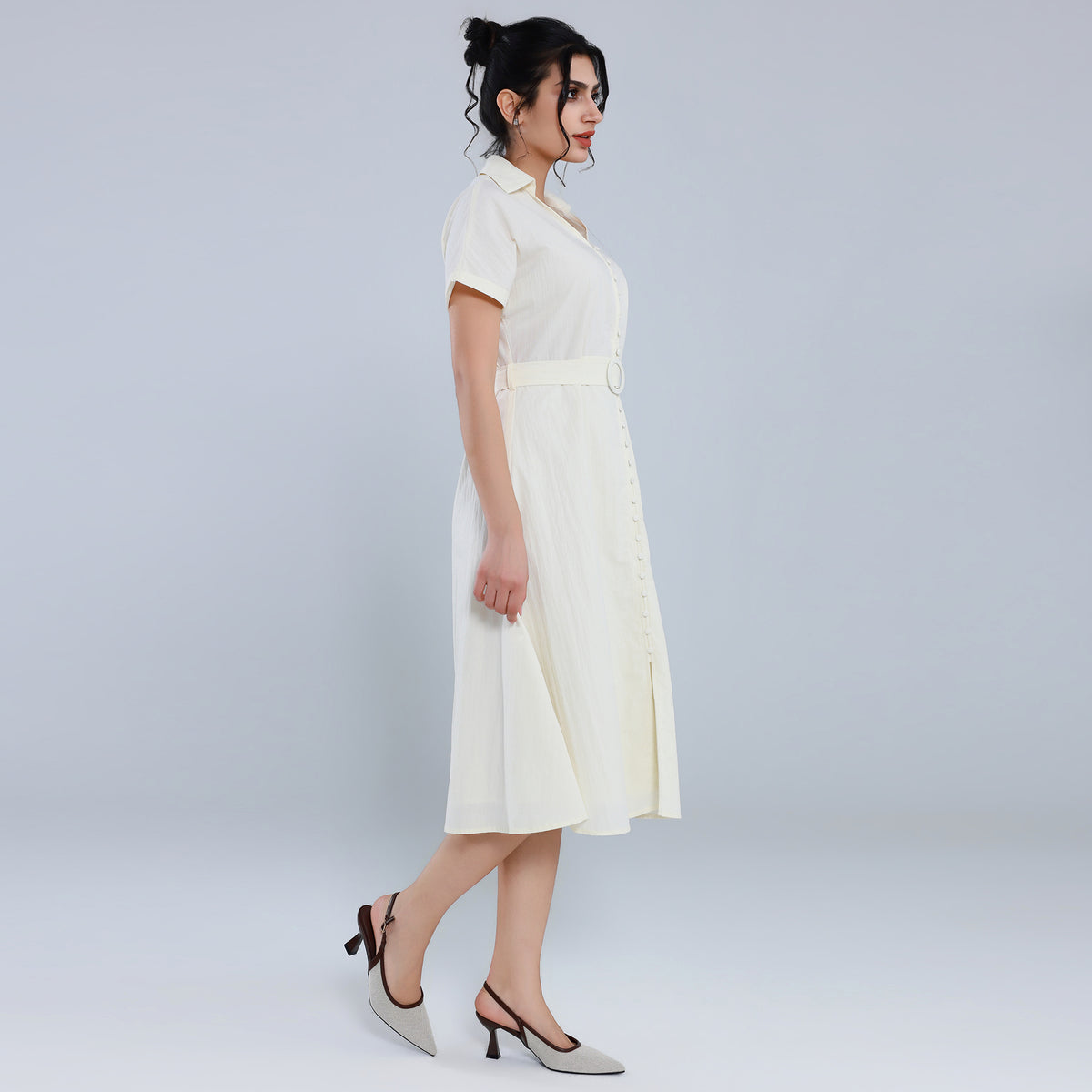 فستان ساده أنيق للنساء