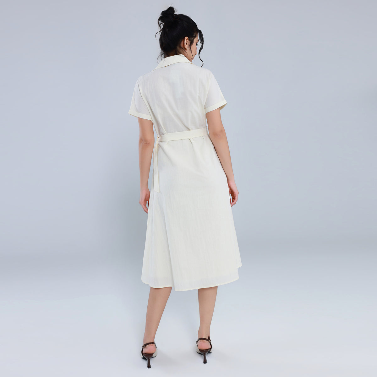 فستان ساده أنيق للنساء