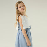 Embroidery Elegant Dress for Girls