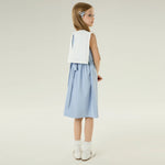 Embroidery Elegant Dress for Girls