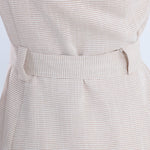 فستان كاجوال مخطط للنساء