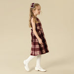 Checked Dress For Girls