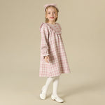Checked Dress For Girls
