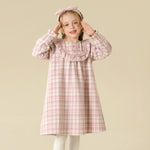 Checked Dress For Girls
