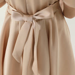 فستان كاجوال مزدوج اللون للبنات