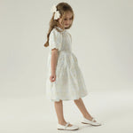 فستان كاجوال بنمط الزهور للبنات