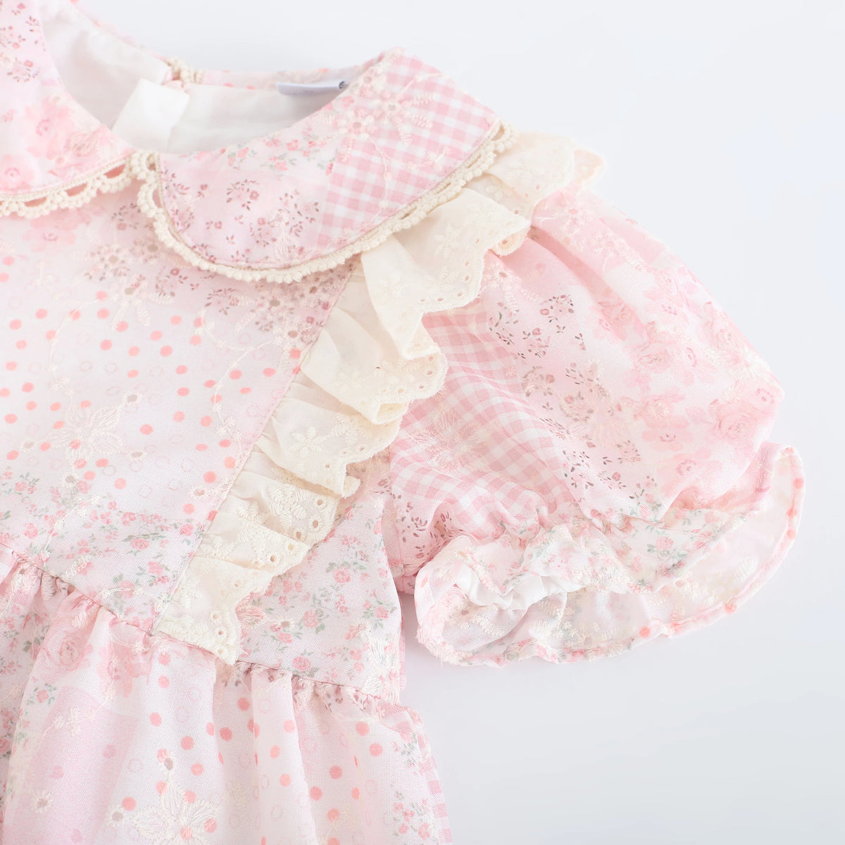 فستان بنمط الزهور للمواليد البنات