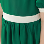 Color-Blocked Dress For Girls