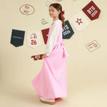 Color-Blocked Dress For Girls