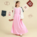 Color-Blocked Dress For Girls