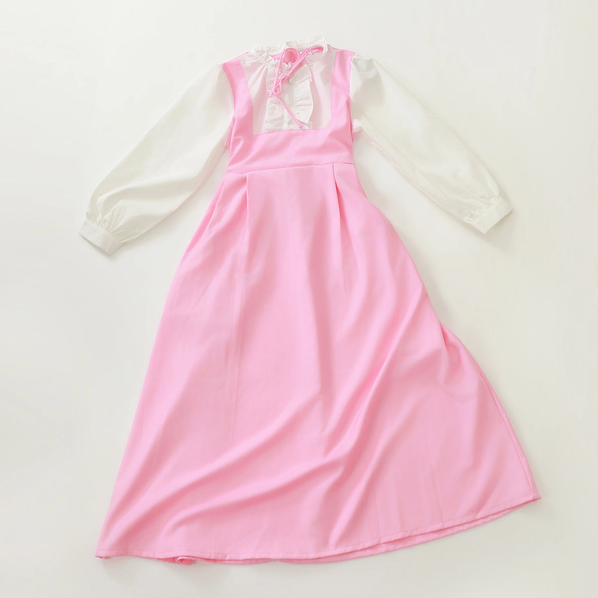 Color-Blocked Dress For Girls