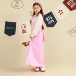 Color-Blocked Dress For Girls