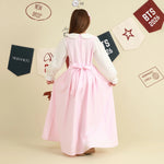 Color-Blocked Dress For Girls