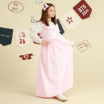 Color-Blocked Dress For Girls