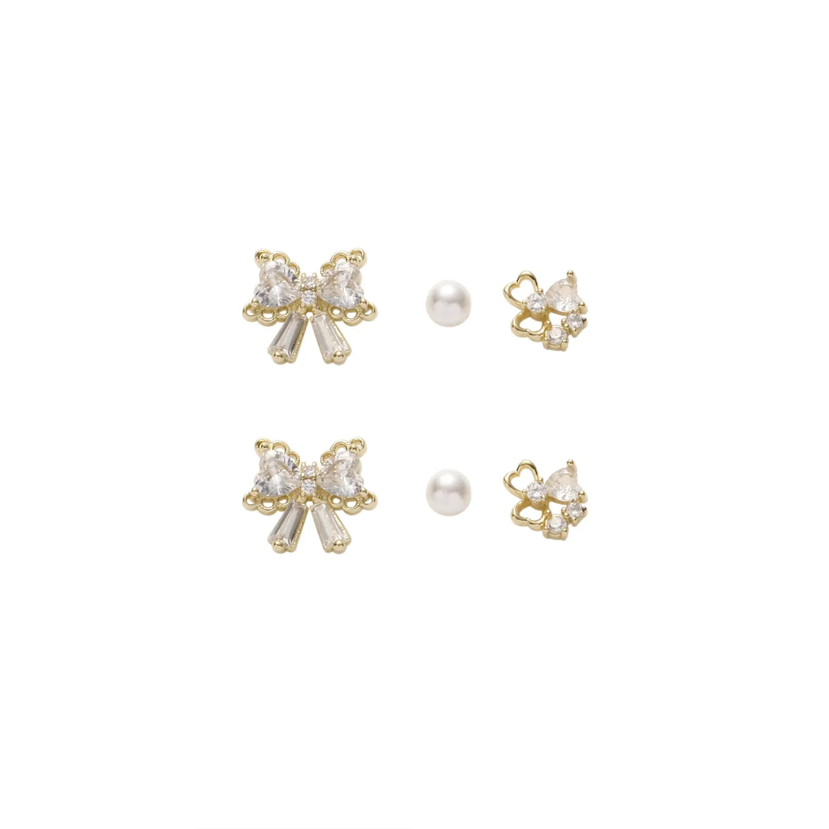 Free Gold Earrings Set for Women Image