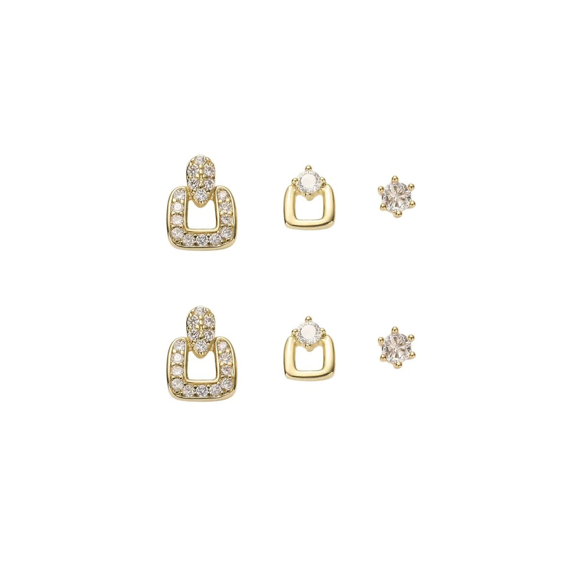 Free Gold Earrings Set for Women Image