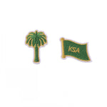 ملصقات مطرزة