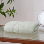 Free Light Green Face Towel for Unisex Image