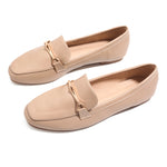Flat Shoes for Women Dark Beige Image