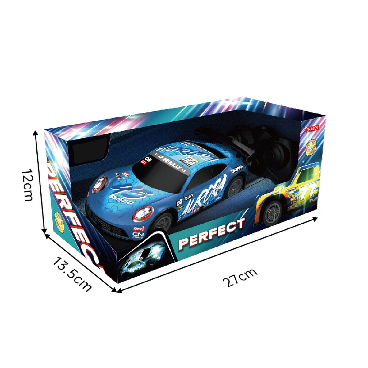 1: 22 Four-Way Light Racing Car for Boys