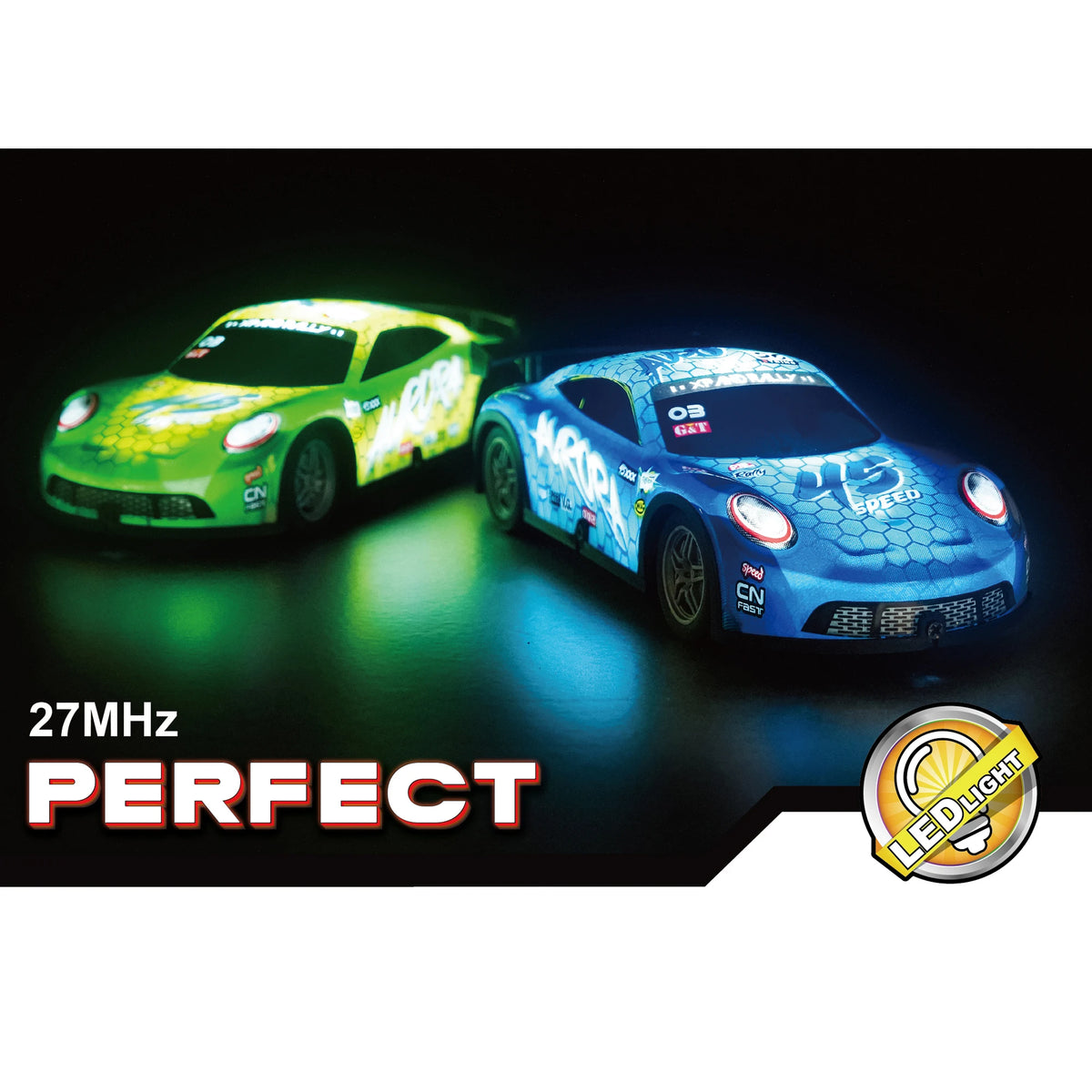 1: 22 Four-Way Light Racing Car for Boys