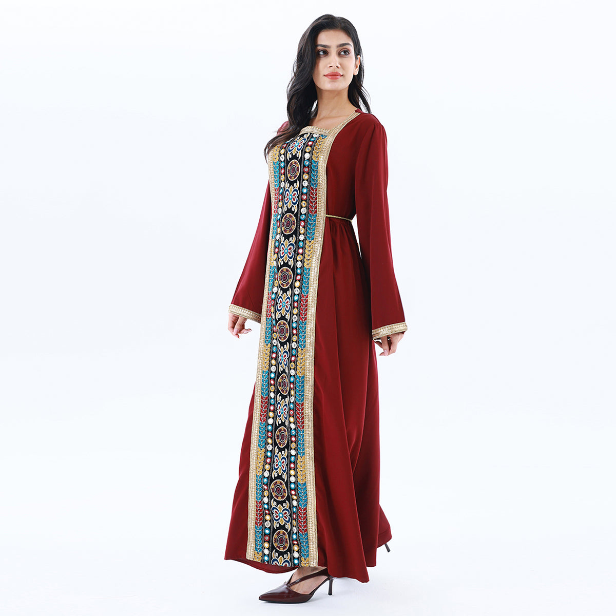 Arabic Embroidery Galabia for Women