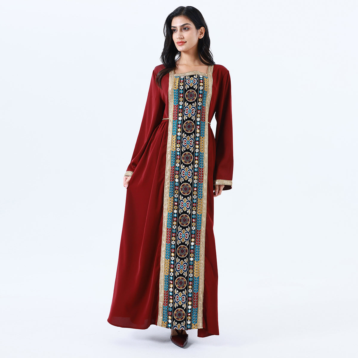 Arabic Embroidery Galabia for Women