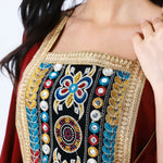 Arabic Embroidery Galabia for Women