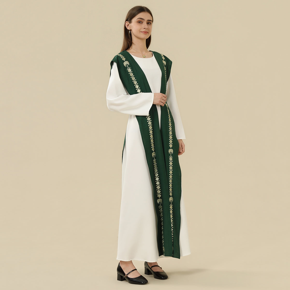 Embroidery Galabia For Women