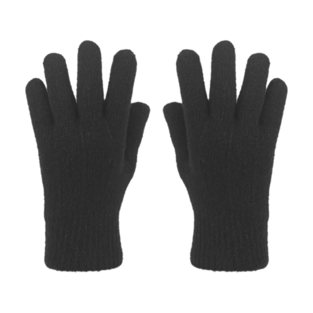9-12Y Black Gloves for Boy Image