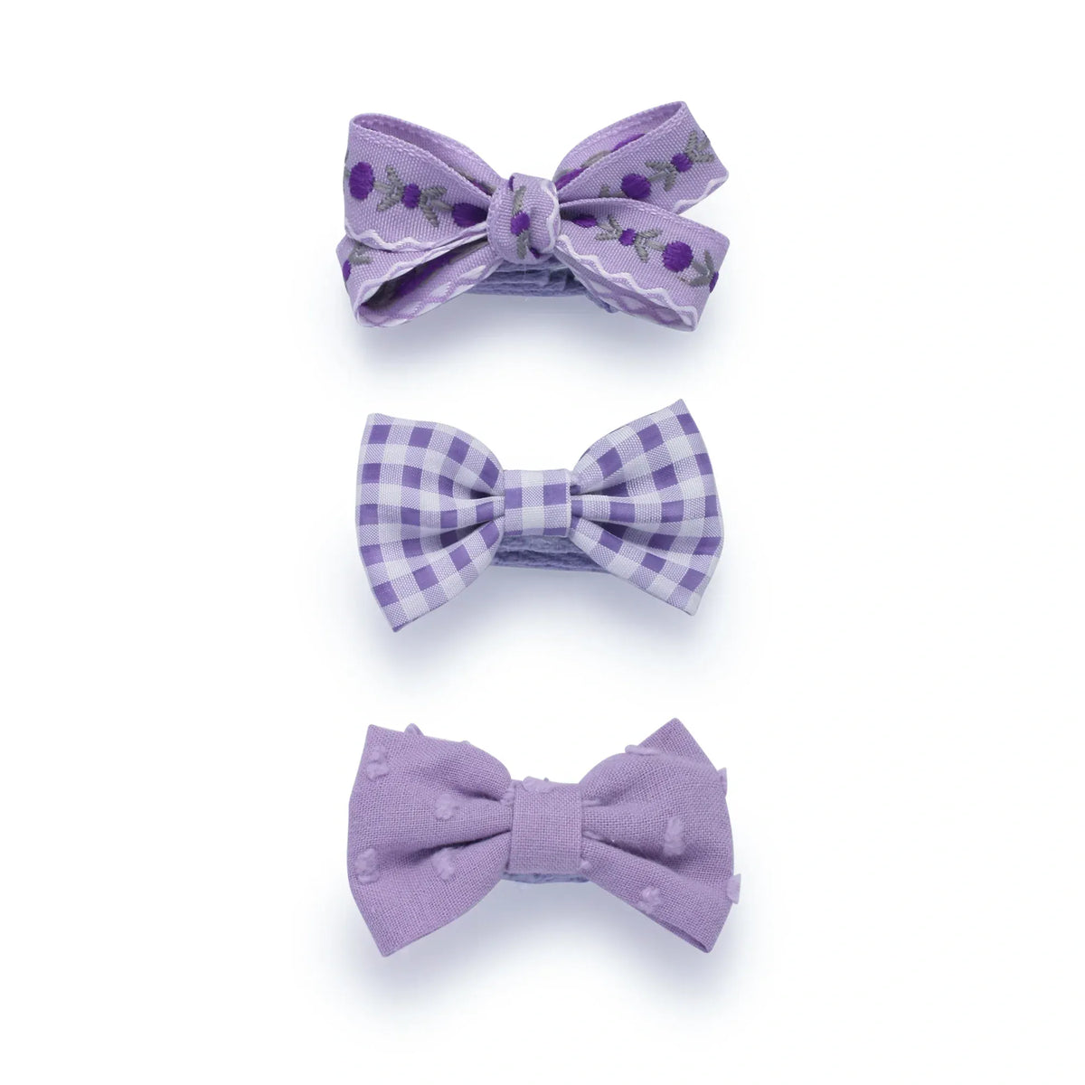 Free Purple Hair Clips for Girls Image