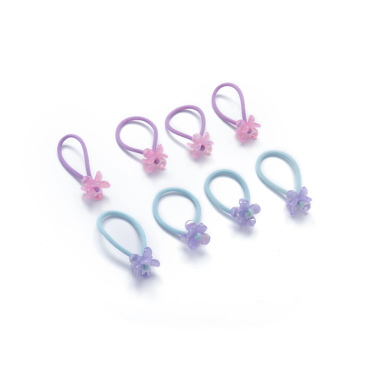 Hair Ties for Girls Free Blue Purple Image