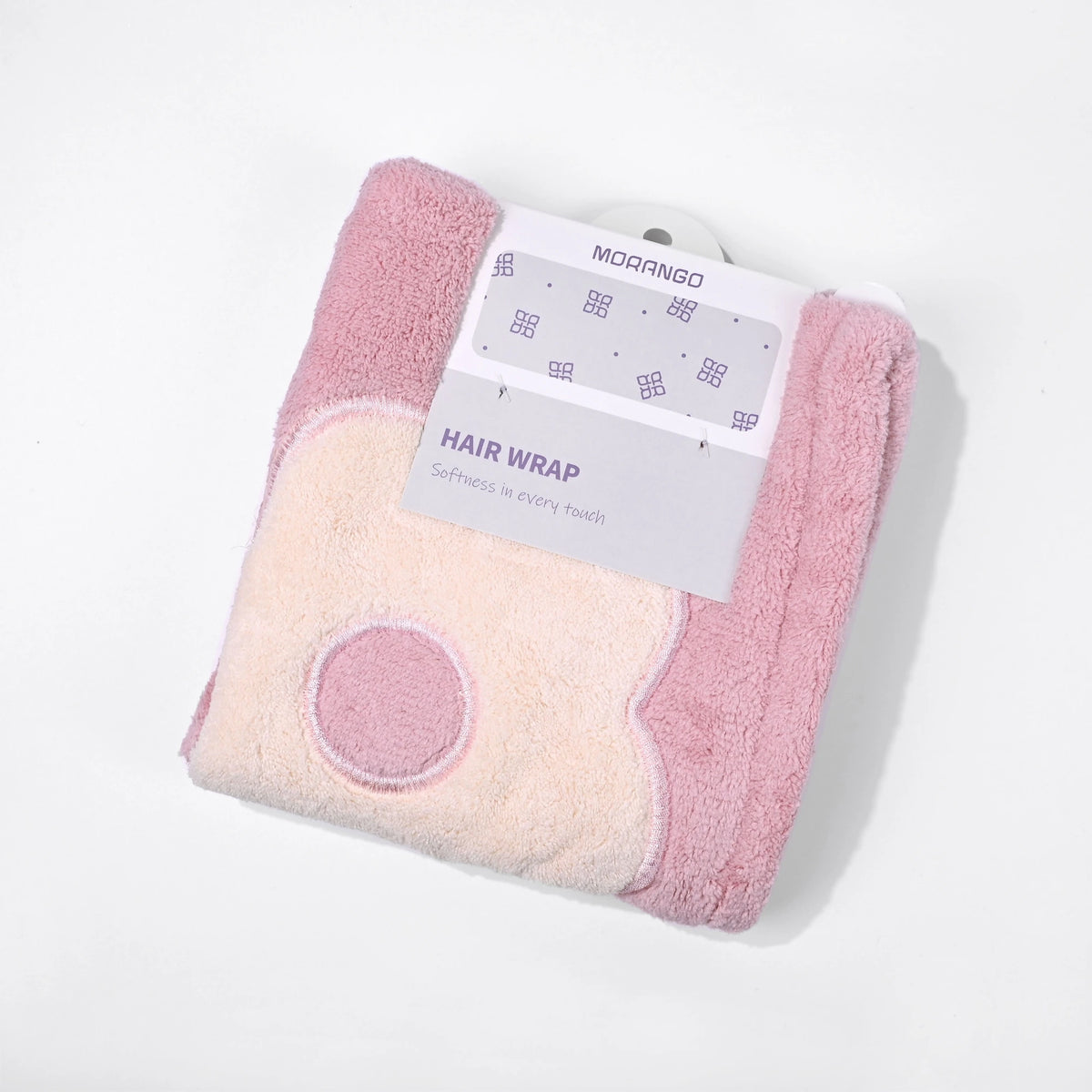 منشفة للشعر بتصميم عصري للنساء