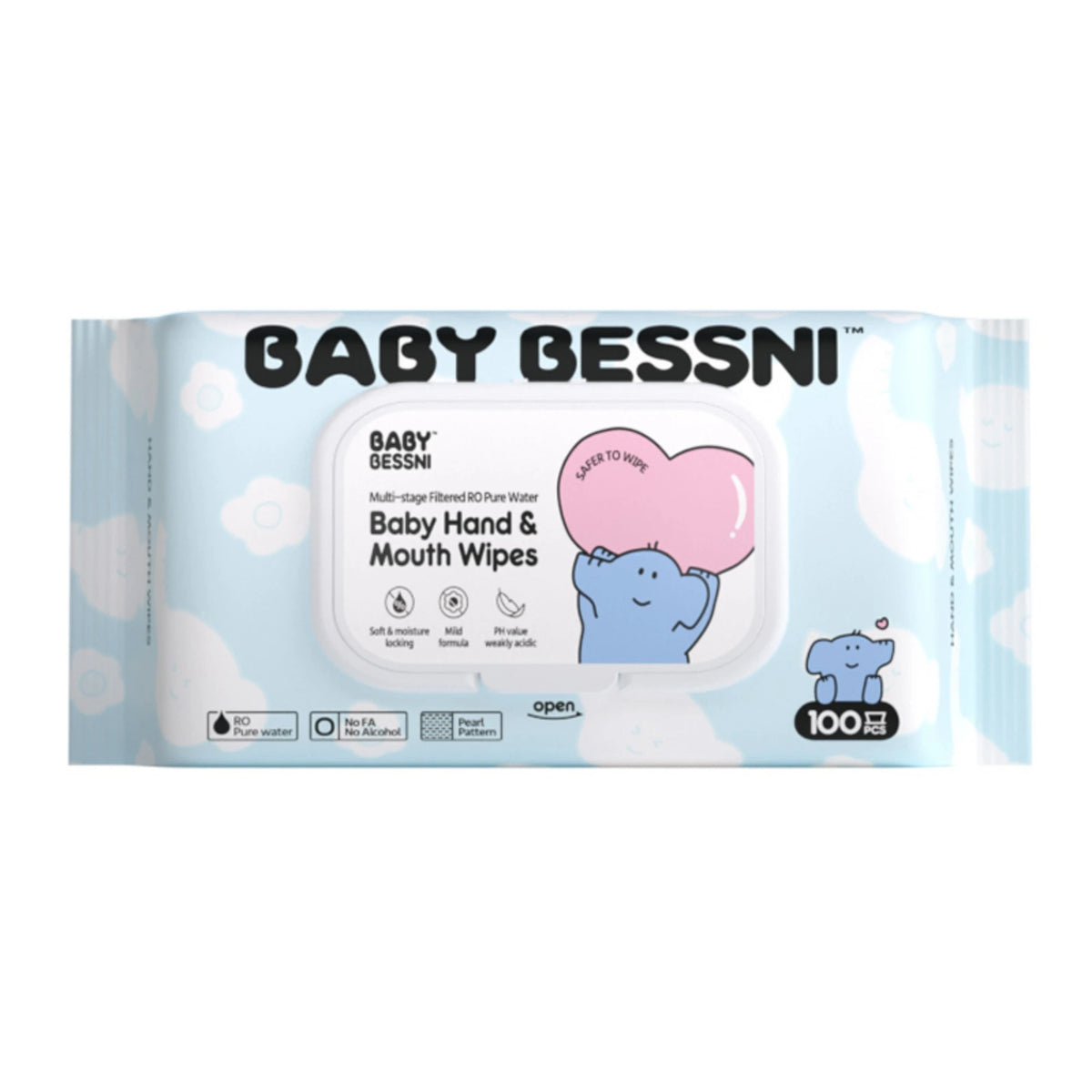 Hand & Mouth Wet Wipes 100 pieces