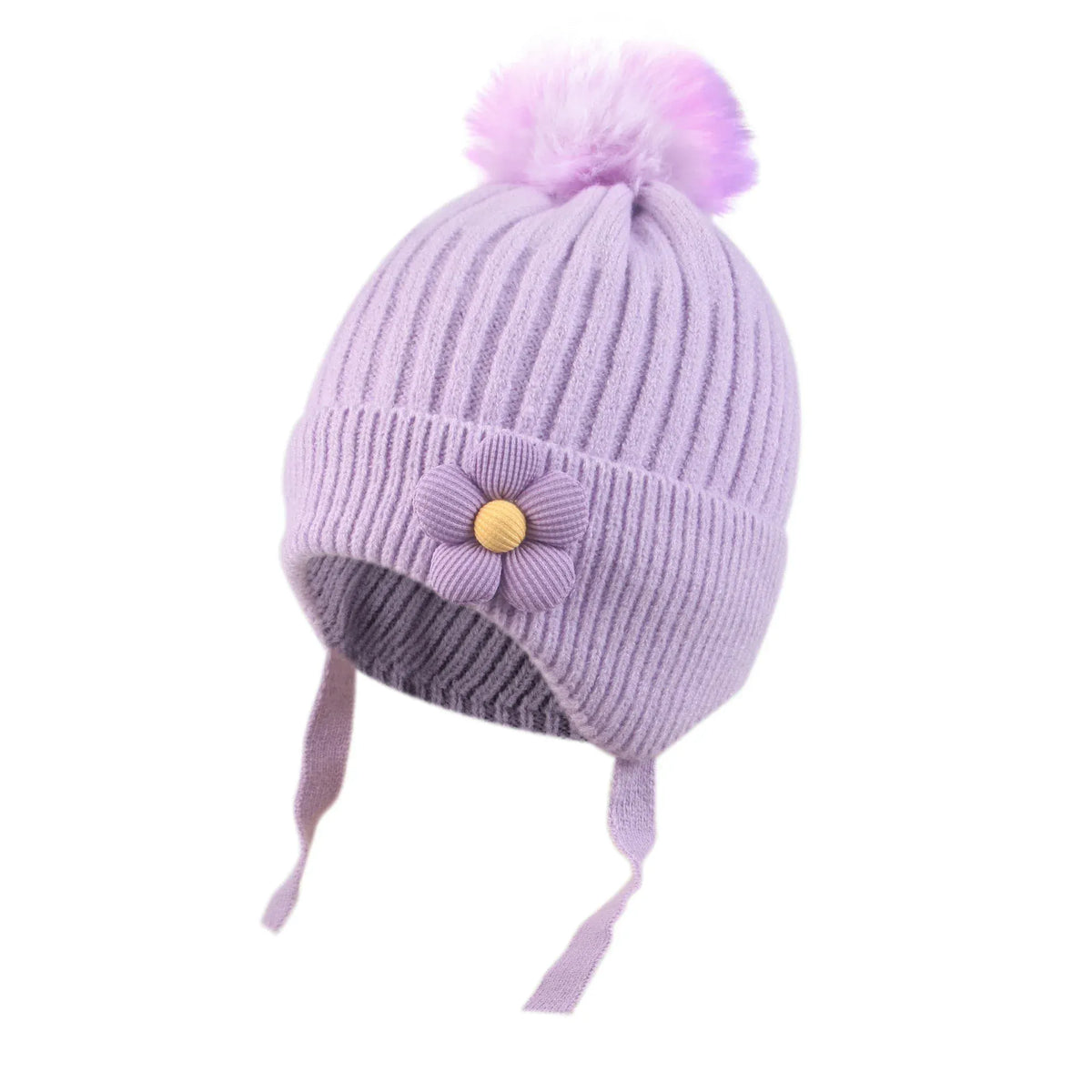 3-8Y Purple Hat for Girl Image