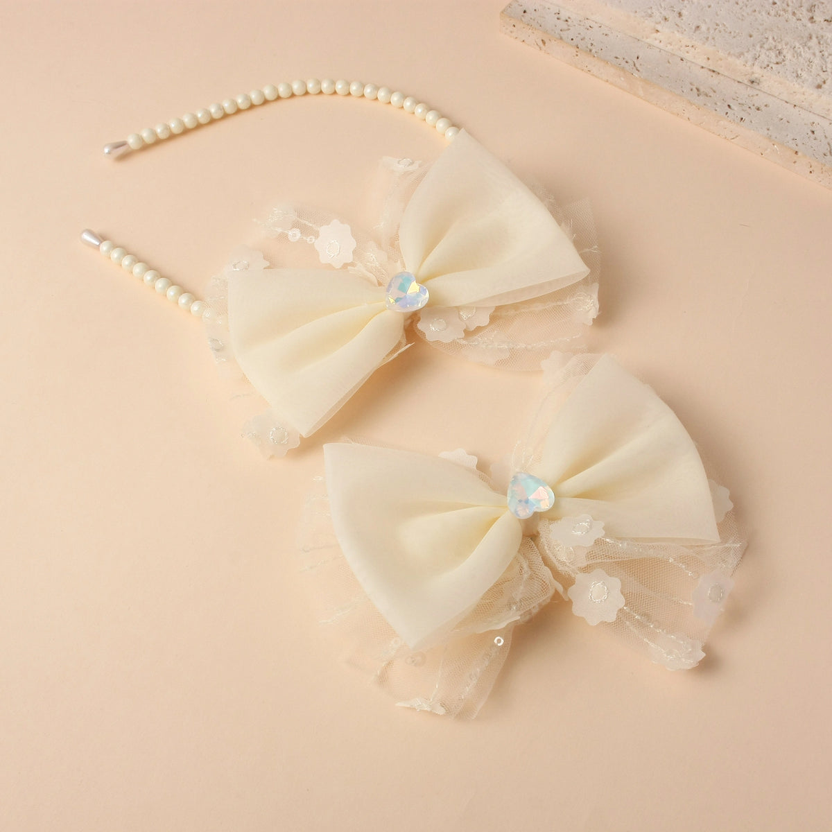 طقم إكسسوارات شعر للبنات 