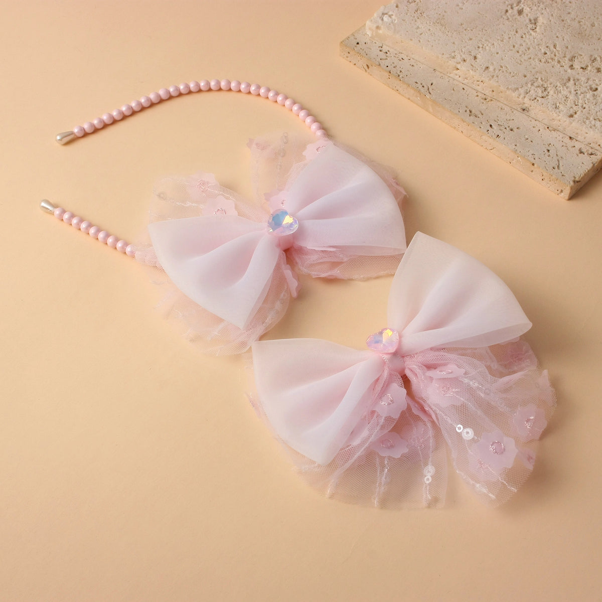 طقم إكسسوارات شعر للبنات 