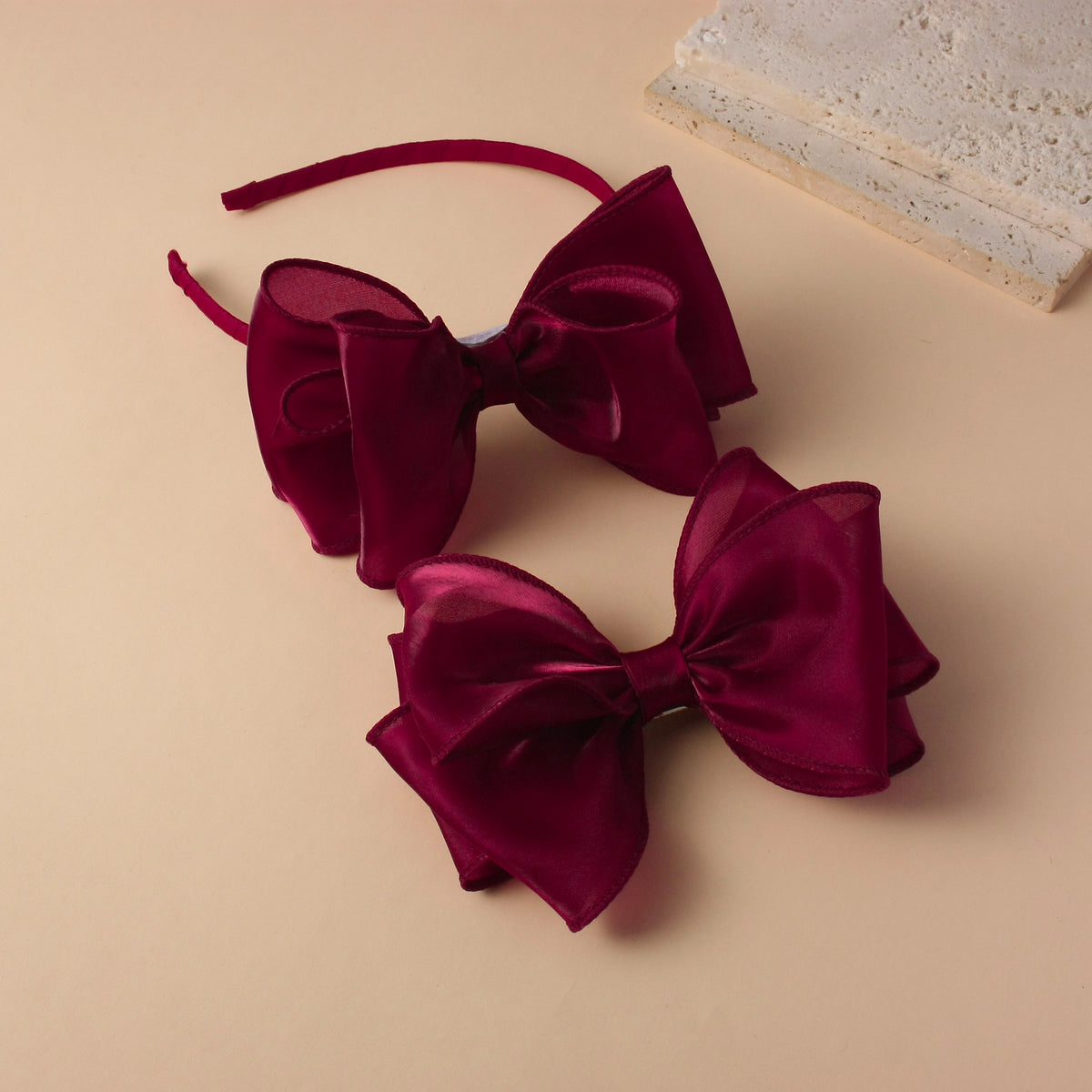 طقم إكسسوارات شعر للبنات 