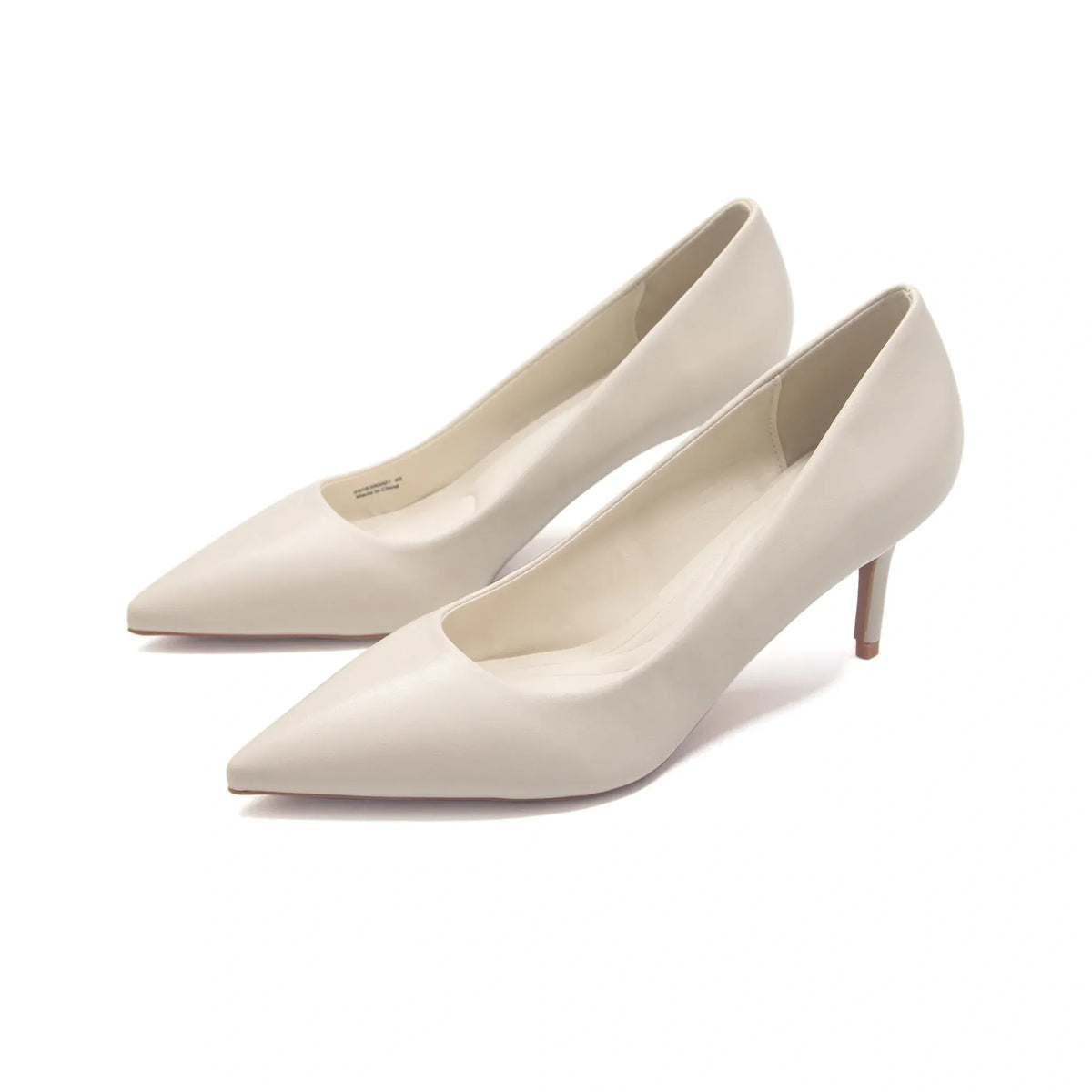 Off White Evening Elegant Heel for Women Image