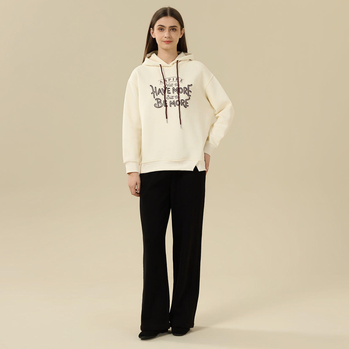 Embroidery Hoodie For Women