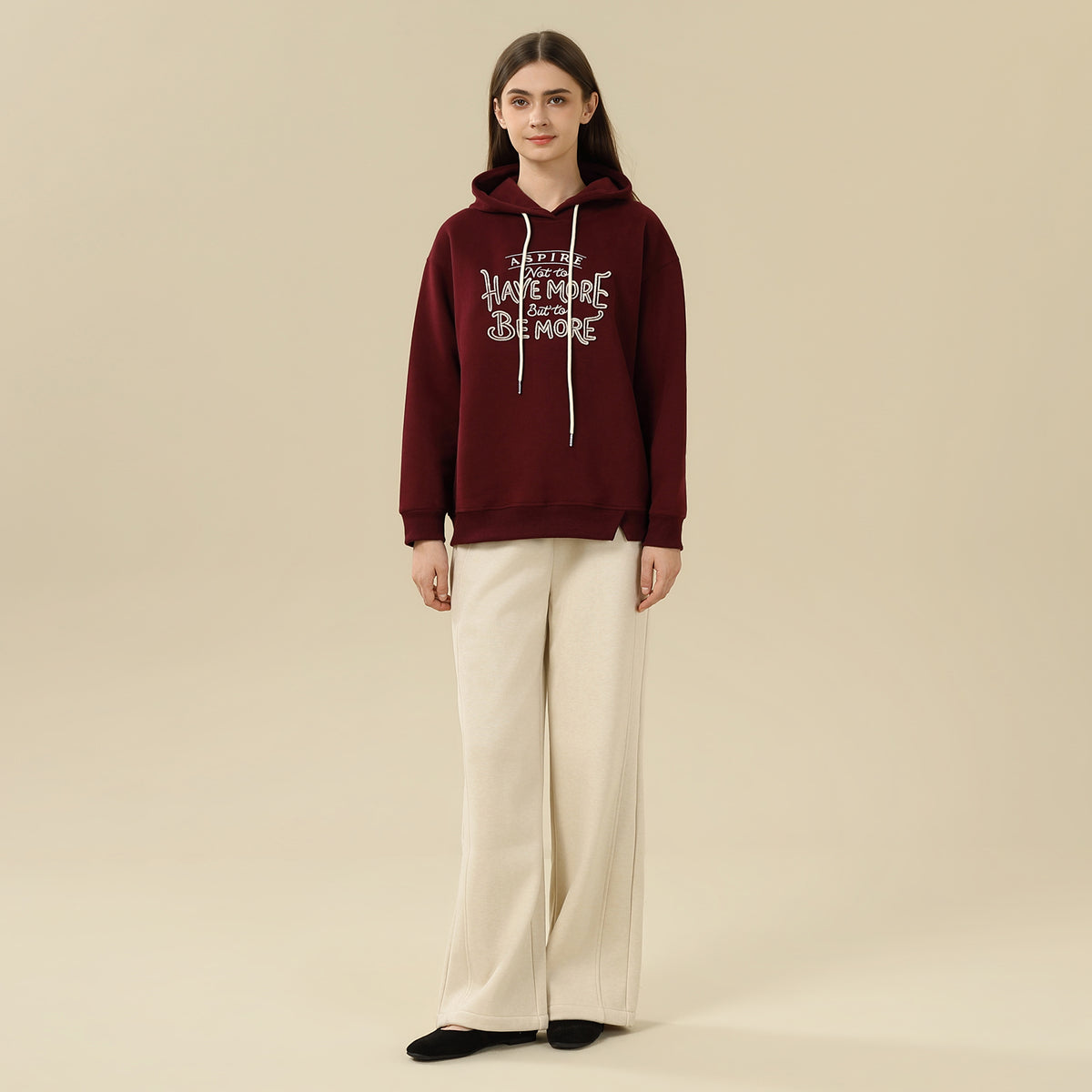 Embroidery Hoodie For Women
