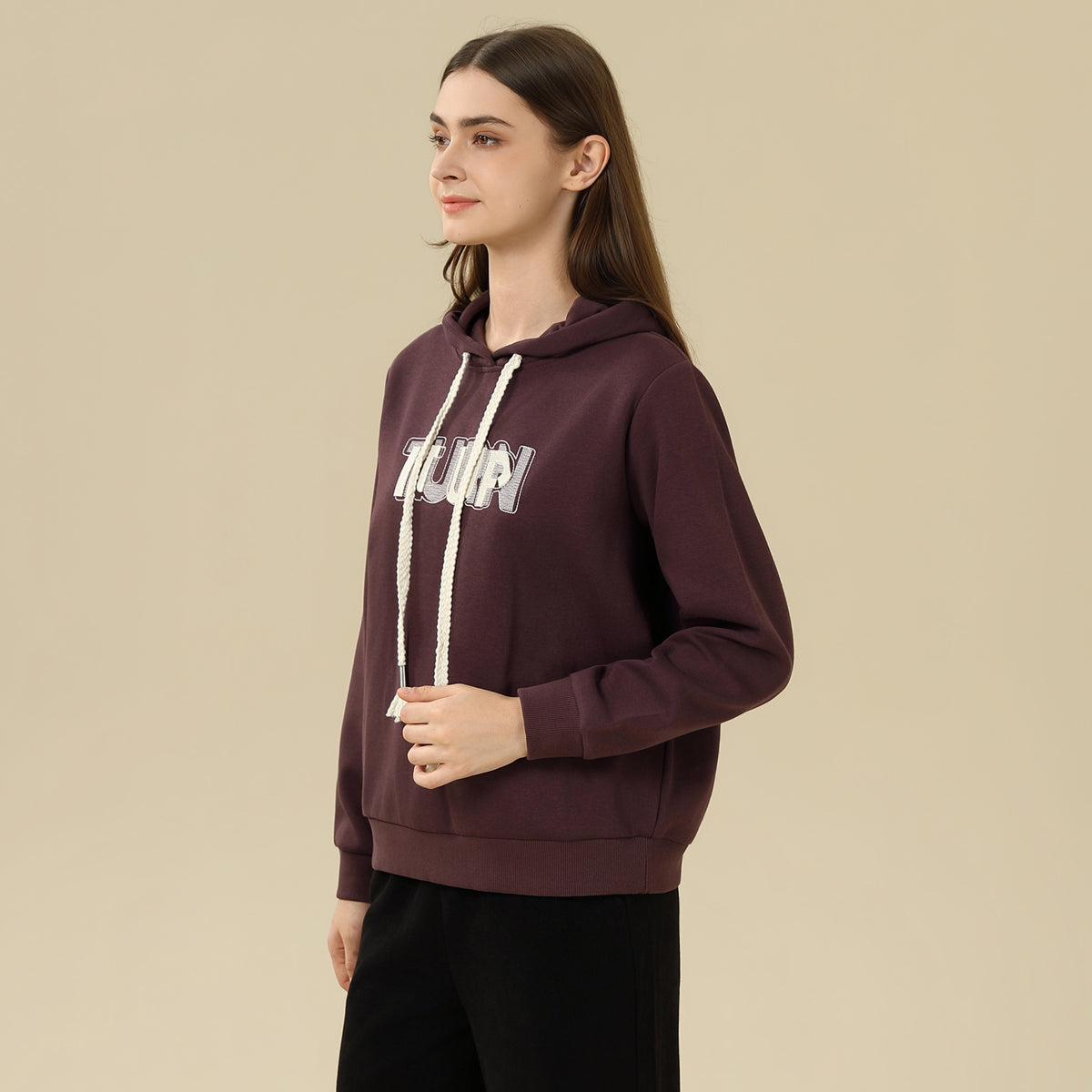 Embroidery Hoodie For Women